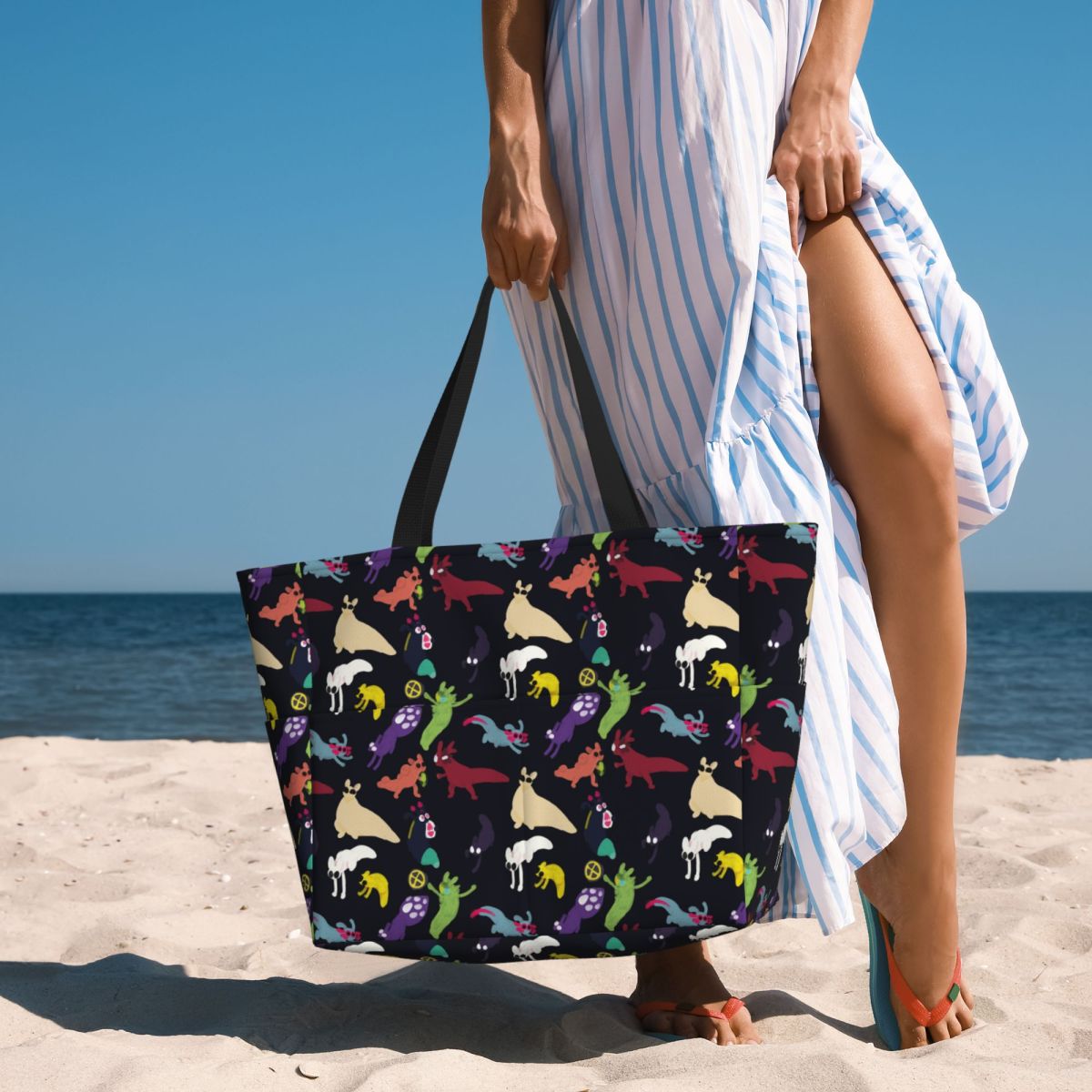 Yoga Fitness World - Torba na plażę Rain World Slugcats