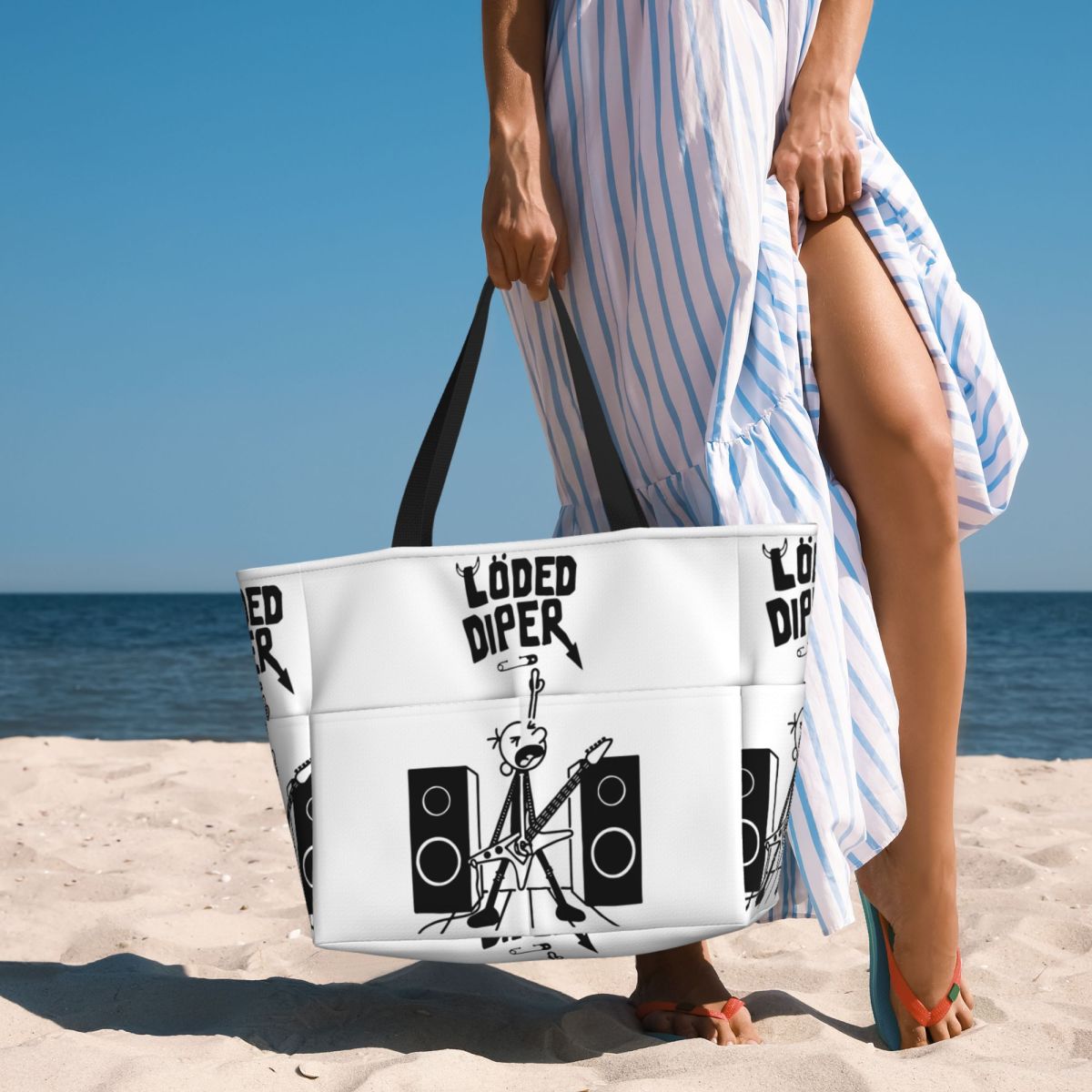 Yoga Fitness World - Torba na plażę z okazji Dnia