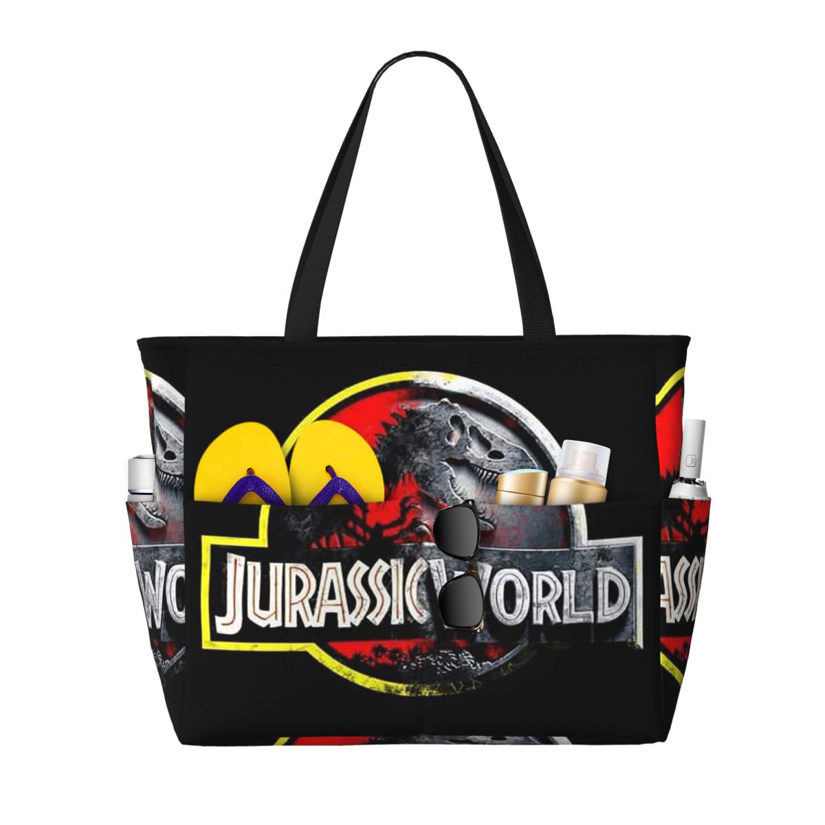 Yoga Fitness World - Torba plażowa Jurassic World, torba sportowa,