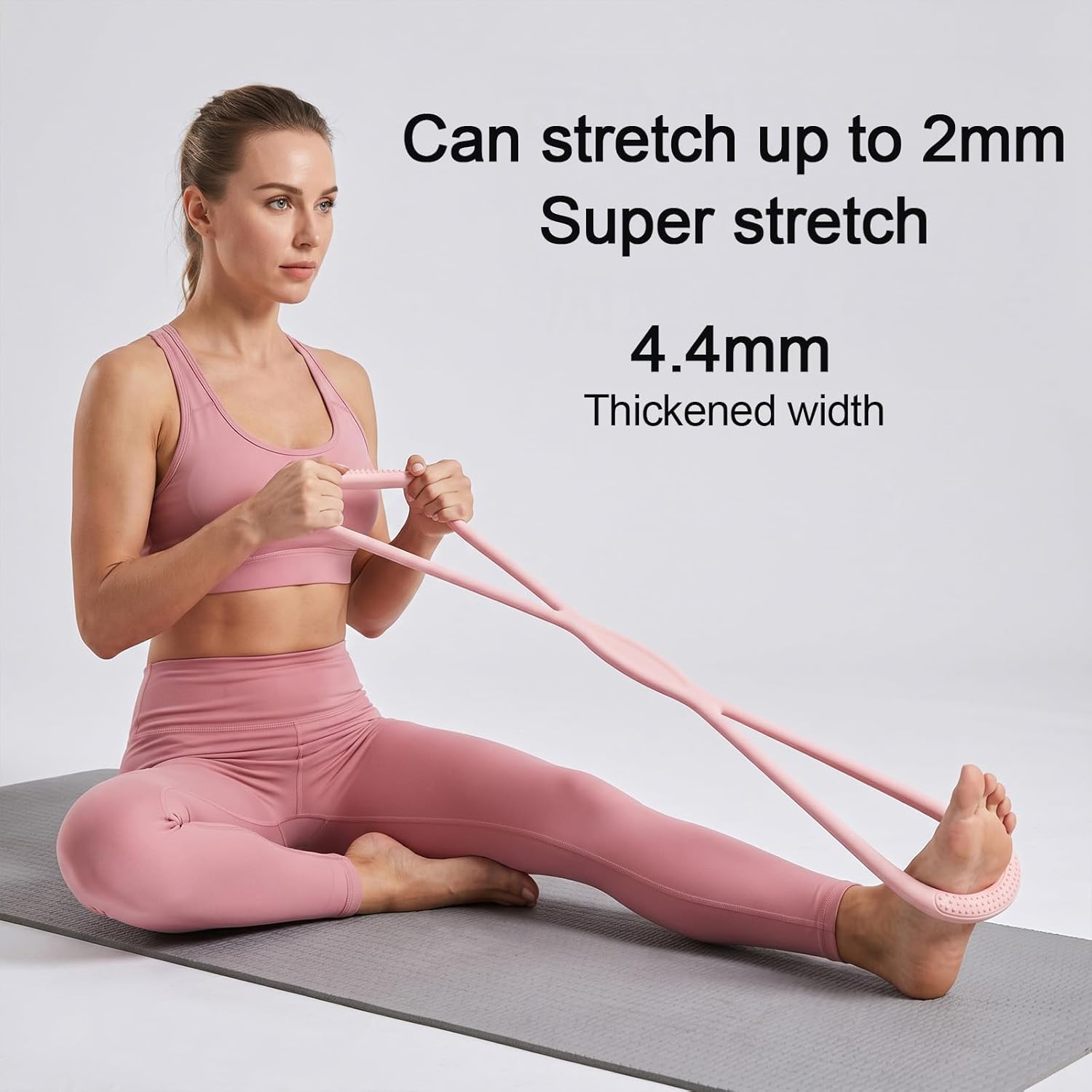 Yoga Fitness Resistance Band - 1 szt. Gumowa Taśma Opórna z