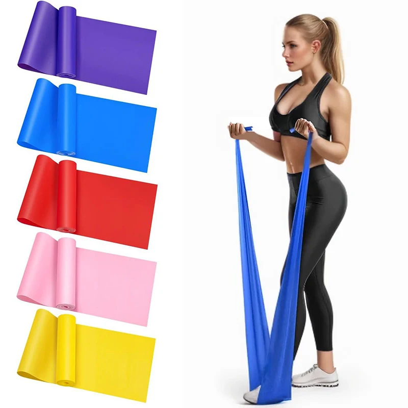 Yoga Fitness Resistance Band - Elastyczne gumy do jogi i fitnessu,