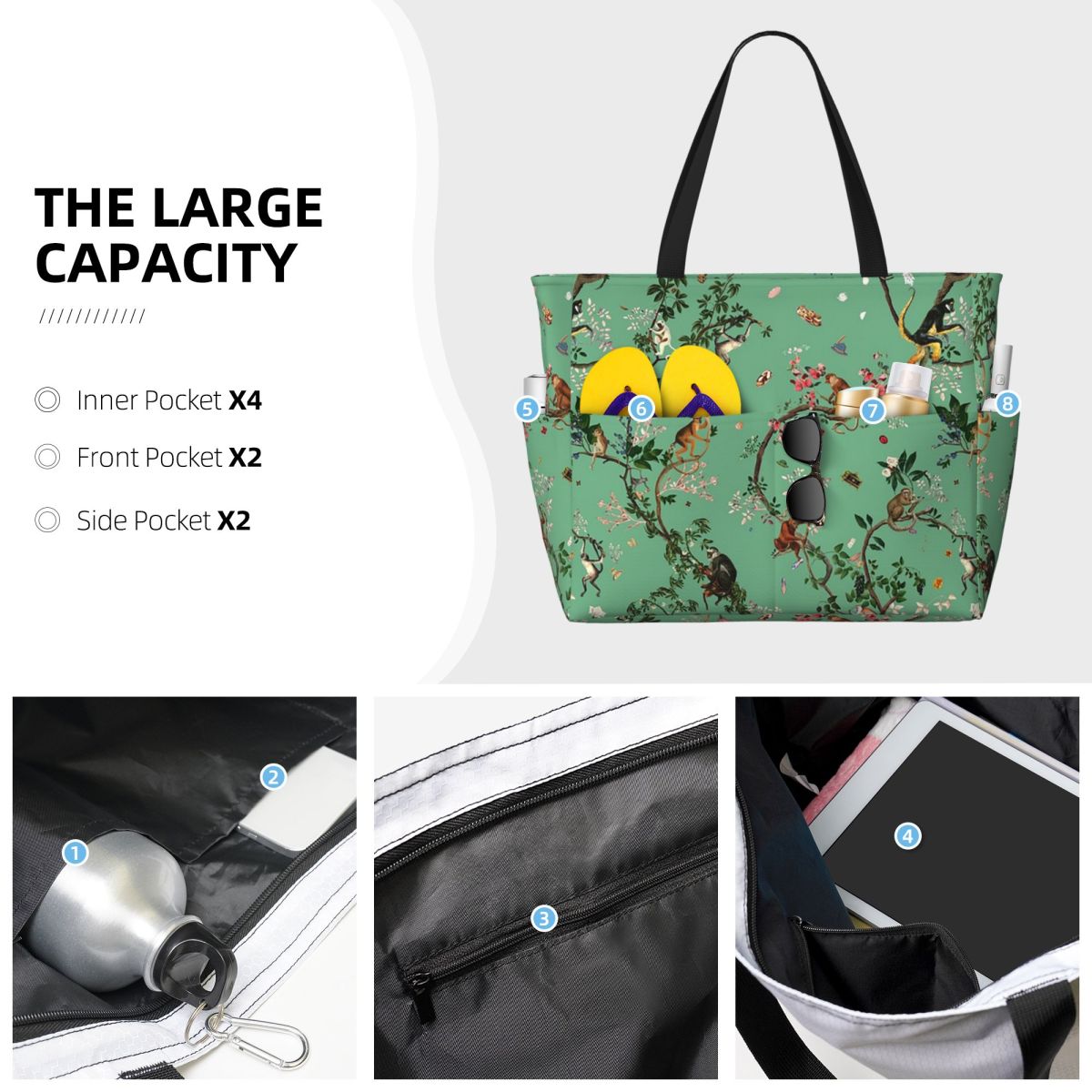 Torba na plażę Monkey World Gr – Yoga Fitness World recenzja i cena