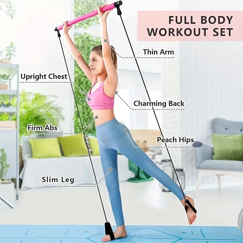 Wielofunkcyjny drążek do pilat – Yoga Fitness Bar recenzja i cena