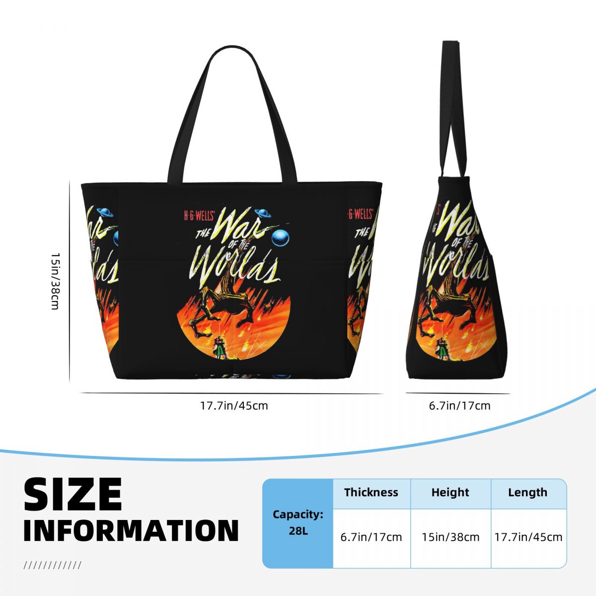 Torba plażowa War Of The World – Yoga Fitness World recenzja i cena