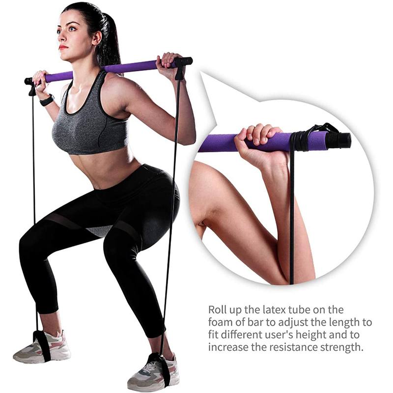 Nowy Fitness Pilates joga Bar  – Yoga Fitness Resistance Band recenzja i cena
