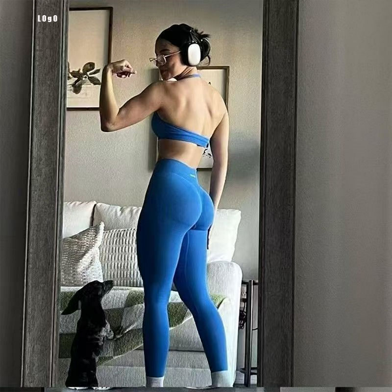 Legginsy sportowe damskie Df L – Yoga Fitness Logo Design recenzja i cena