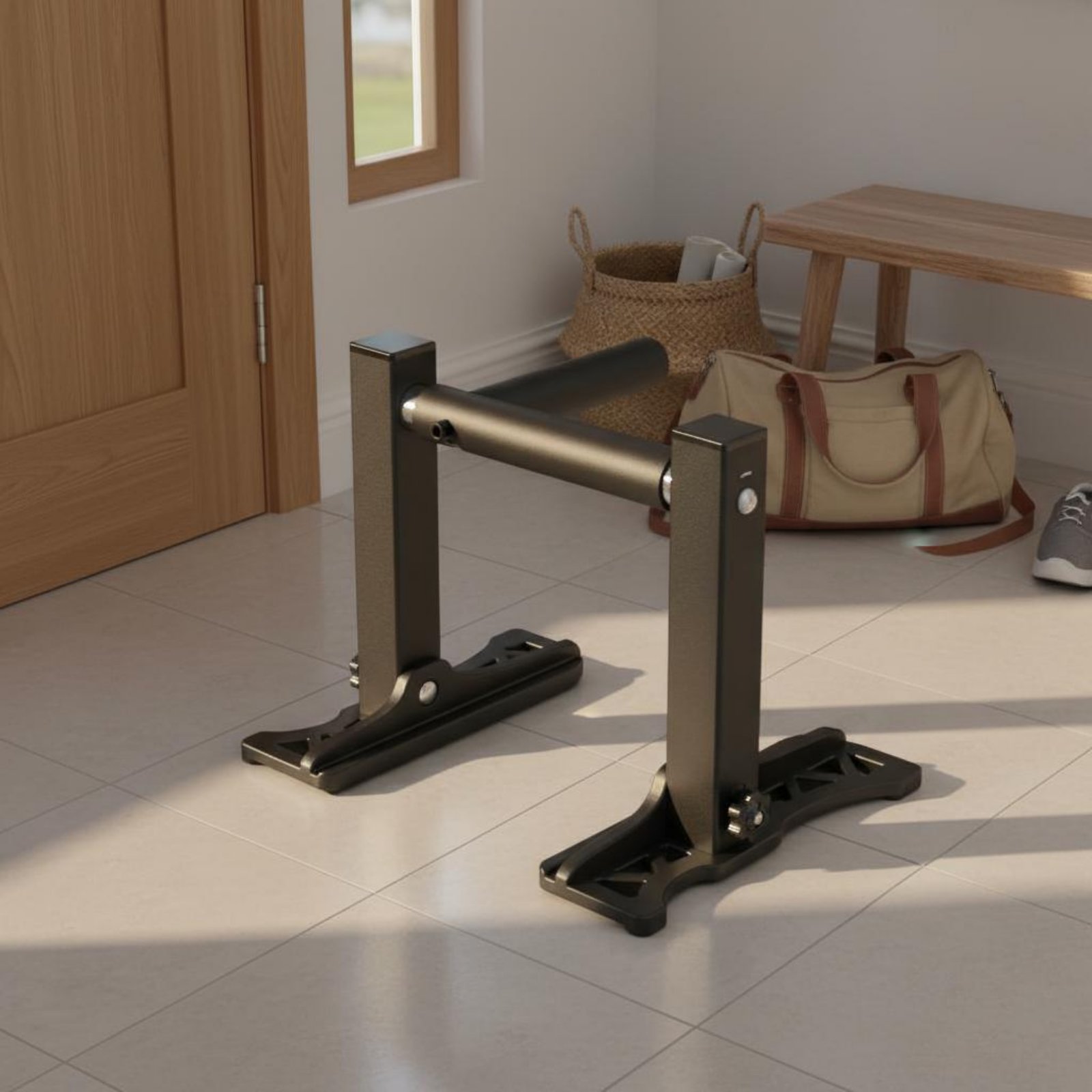 2 sztuki Regulowane drążki do  – Pull Up Bar Doorframe recenzja i cena
