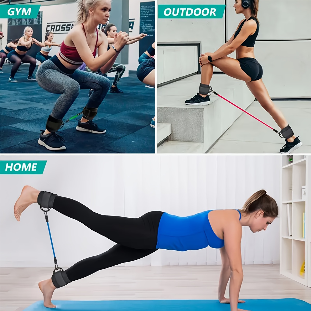 5-częściowy zestaw taśm oporow – Yoga Fitness Resistance Band recenzja i cena