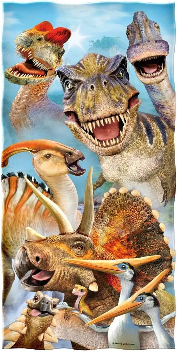 Szybkoschnący ręcznik Dinosaur – Yoga Fitness World recenzja i cena