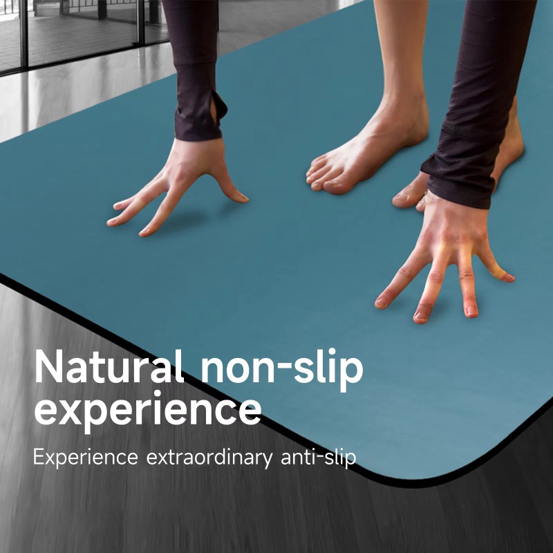 Dwustronna mata do jogi antypo – Yoga Fitness Logo Design recenzja i cena