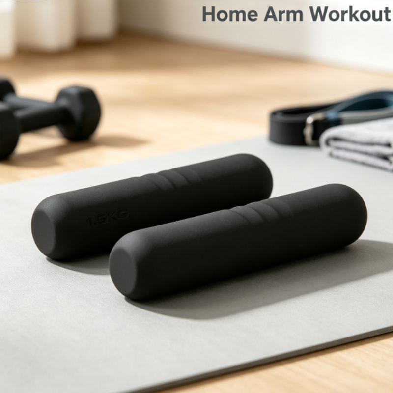 Hantla z silikonową powłoką 1. – Yoga Fitness Bar recenzja i cena